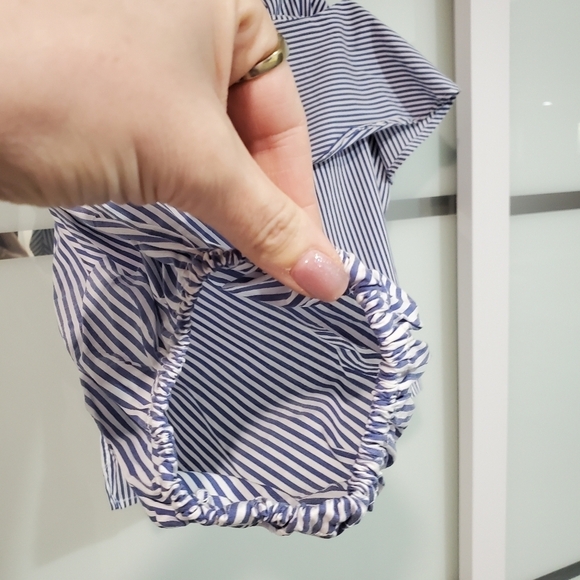 Highline Collective One Sleeve Ruffle Top - Picture 12 of 14